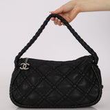 Chanel 2006 Lambskin Quilted Hidden Chain Hobo