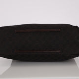 Gucci GG Denim Rolled Strap Tote