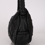 Chanel 2006 Lambskin Quilted Hidden Chain Hobo