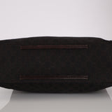Gucci GG Denim Rolled Strap Tote