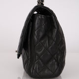 Chanel 2014 Black Soft Caviar Medium Single Flap Bag