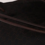 Gucci GG Denim Rolled Strap Tote