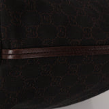 Gucci GG Denim Rolled Strap Tote