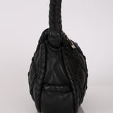 Chanel 2006 Lambskin Quilted Hidden Chain Hobo
