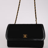 Chanel 1989 Jersey Single Flap 24K GP