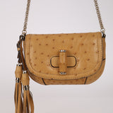 Rare Gucci Ostrich Chain 1947 Bag