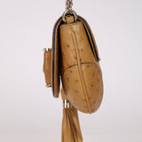 Rare Gucci Ostrich Chain 1947 Bag