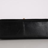 Chanel 1989 Jersey Single Flap 24K GP