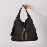 Gucci Tweed Webbed Jackie 1961 Bag