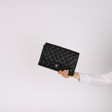 Chanel 2014 Quilted Lambskin Clutch on Chain