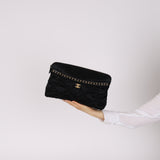 Chanel 2022 Nylon and Grosgrain Lifestyle Pouch with Convertible Tote