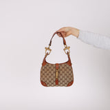 Gucci GG Canvas Nailhead Jackie Bag