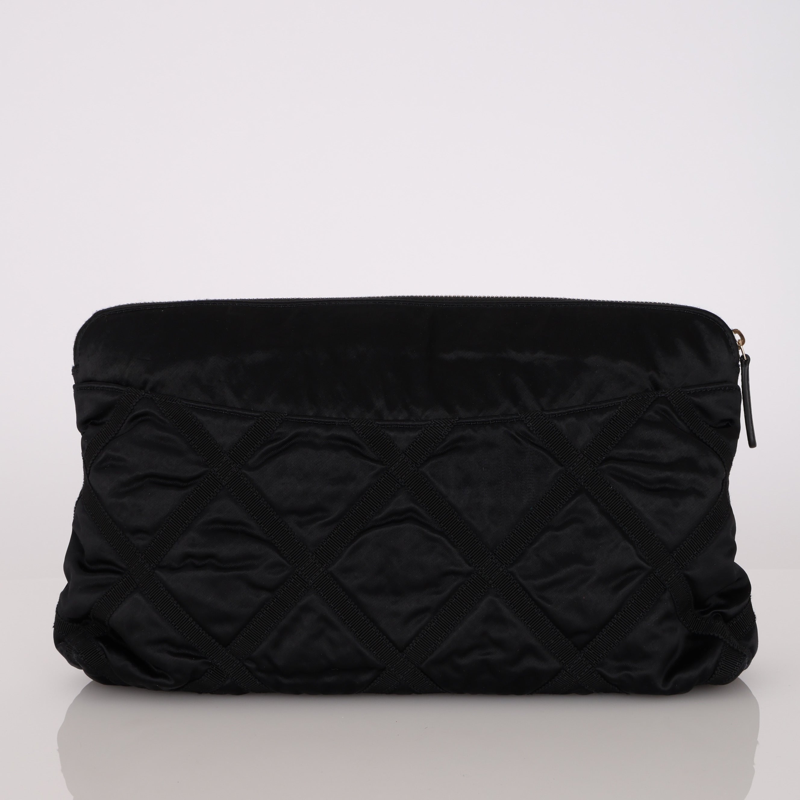 Chanel 2022 Nylon and Grosgrain Lifestyle Pouch with Convertible Tote