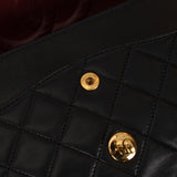 Chanel 1991 Lambskin Medium Classic Double Flap 24K GP