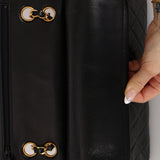 Chanel 1991 Lambskin Medium Classic Double Flap 24K GP