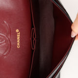 Chanel 1991 Lambskin Medium Classic Double Flap 24K GP