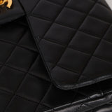 Chanel 1991 Lambskin Medium Classic Double Flap 24K GP