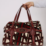 Gucci 85th Anniversary Web Boston Bag