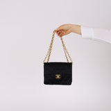 Rare Chanel Satin Bijoux Classic Mini Flap Bag 24K GP