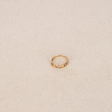 18K Yellow Gold Maki Cutout Ring, Size US 4