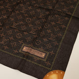 Louis Vuitton Monogram Trunk Trompe L'oeil Silk Scarf