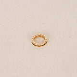 Bvlgari 18K Yellow Gold and Peridot B.zero1 Ring, Size US 5.75