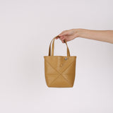 Limited Edition Loewe Qixi Festival Small Puzzle Fold Tote with Hedgehog Charms