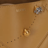 Limited Edition Loewe Qixi Festival Small Puzzle Fold Tote with Hedgehog Charms