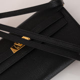 Hermès 2017 Noir Chevre Kelly Togo GHW