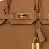 Limited Edition Hermès 3 en 1 Birkin 30 Biscuit Togo and Swift Retourne 2021 GHW