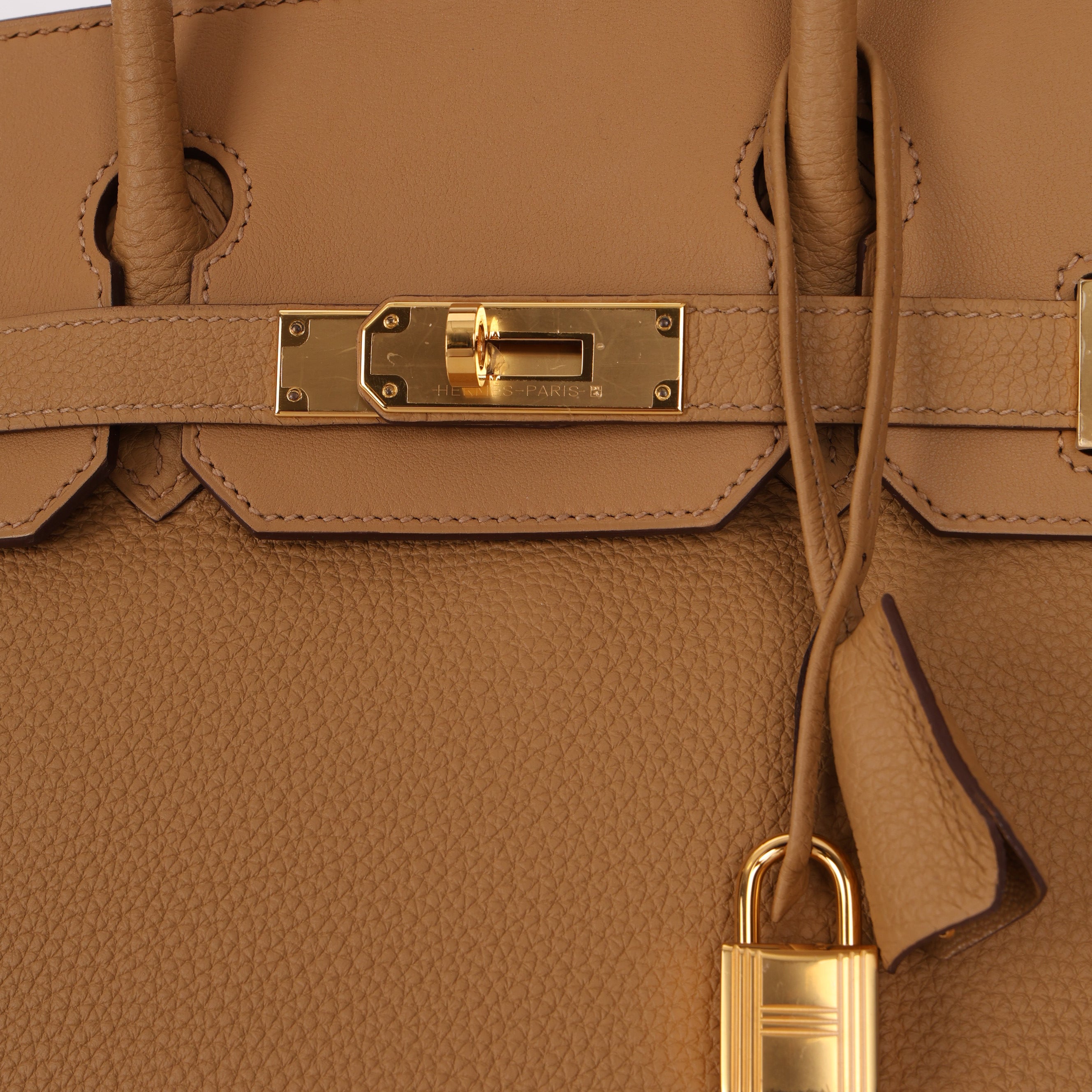 Limited Edition Hermès 3 en 1 Birkin 30 Biscuit Togo and Swift Retourne 2021 GHW