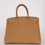 Limited Edition Hermès 3 en 1 Birkin 30 Biscuit Togo and Swift Retourne 2021 GHW