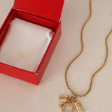 Dior Logo Crystal Necklace