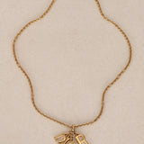 Dior Logo Crystal Necklace