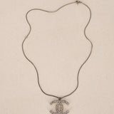 Chanel 2012 CC Rhinestone Necklace