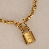 Louis Vuitton Lock & Key Necklace