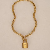 Louis Vuitton Lock & Key Necklace
