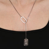 Dior Dog Tag Necklace