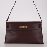 Hermès 2023 Rouge Sellier Chèvre Chamkila Kelly Elan GHW