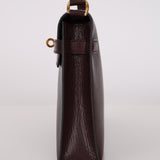 Hermès 2023 Rouge Sellier Chèvre Chamkila Kelly Elan GHW