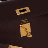 Hermès 2023 Rouge Sellier Chèvre Chamkila Kelly Elan GHW