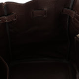 Hermès 2008 Chocolat Togo Birkin 35 Retourne PHW