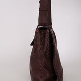 Bottega Veneta Buffalo Full Flap Messenger Bag