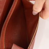 Hermès 2004 Rouge H Niloticus Crocodile Bearn Long Wallet GHW
