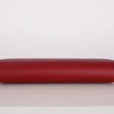 Hermès 2017 Rouge Grenat Epsom Enamel Constance Long Wallet GHW