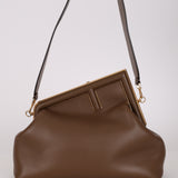 Fendi Chocolate Medium First Clutch