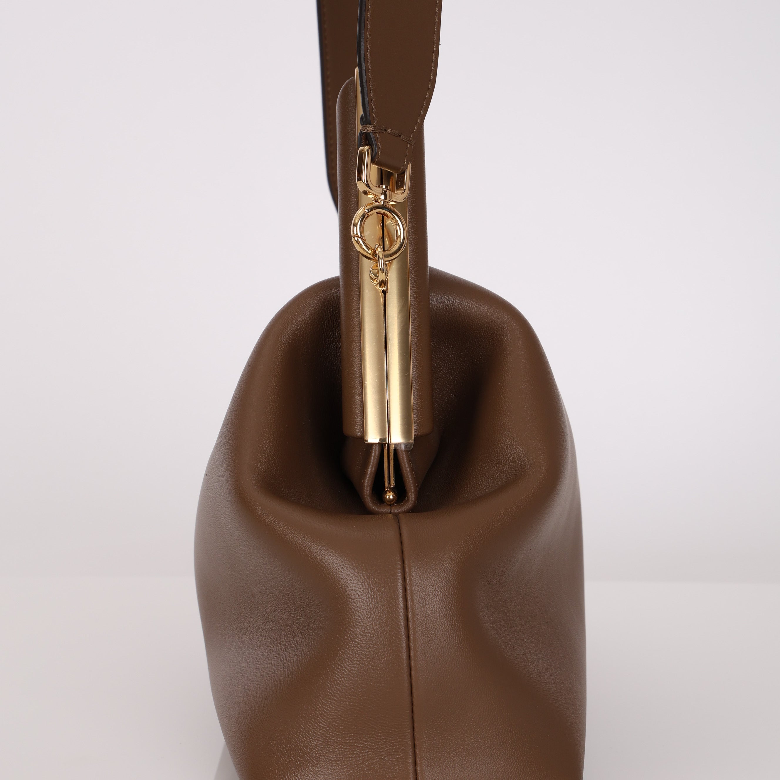 Fendi Chocolate Medium First Clutch