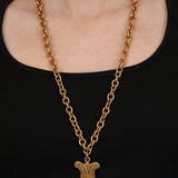 Celine XL Macadam Long Necklace
