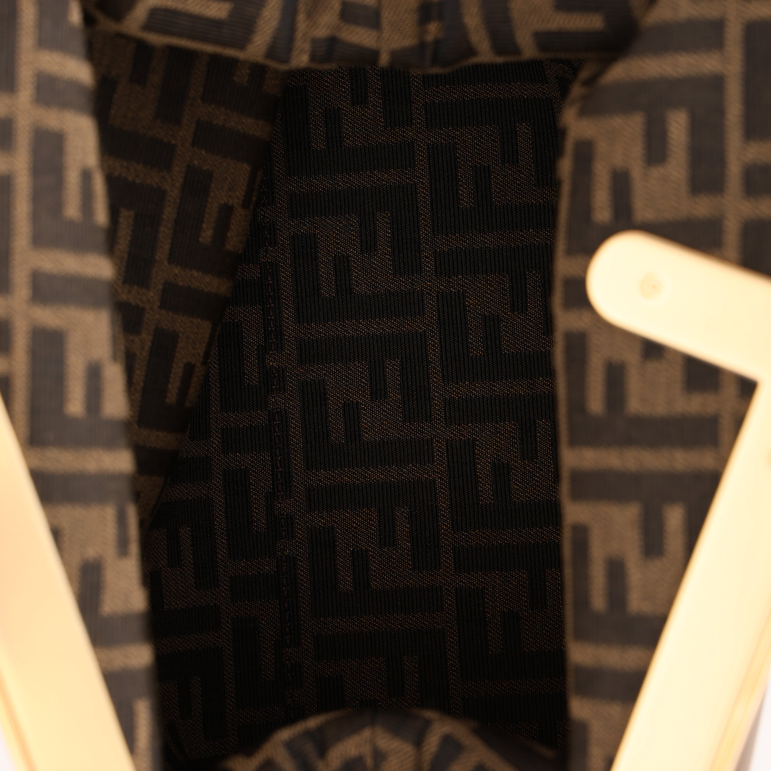 Fendi Chocolate Medium First Clutch