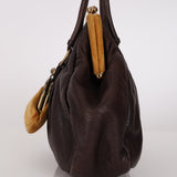 Ultra-Rare Archive Miu Miu Leather Dual Kisslock Frame Shoulder Bag